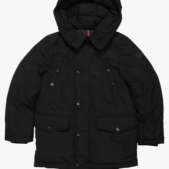 Moncler Boy Down Jacket, Black 12 Years Old - Picture 8 of 16